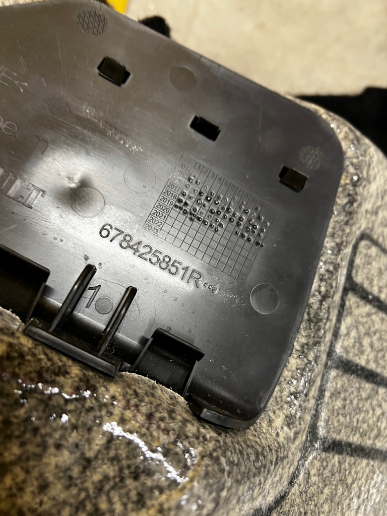 фото №7, Мат коврик обшивка пол пол renault kadjar