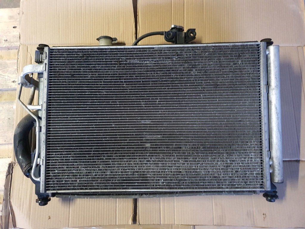 фото №1, Комплект радіатор вентилятор kia ceed ii lift 1.4 b