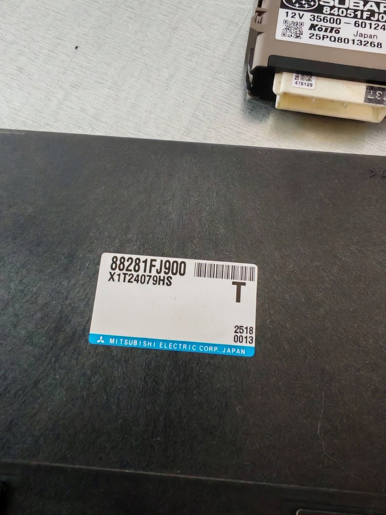 фото №5, Subaru xv i бортовой компьютер / блок управления ecu+immo набор