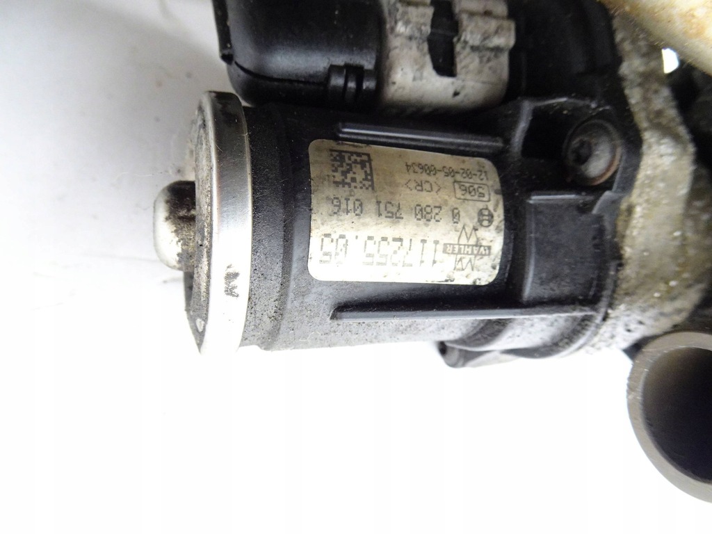 фото №8, Радіатор вихлопних газів клапан egr vw golf vi seat skoda audi 1.6 tdi