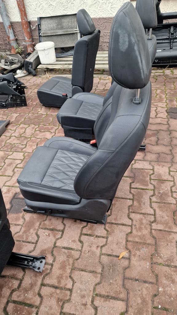 фото №8, Сиденья заднее сиденье подлокотник обшивки nissan x-trail t33 подогрев память europa