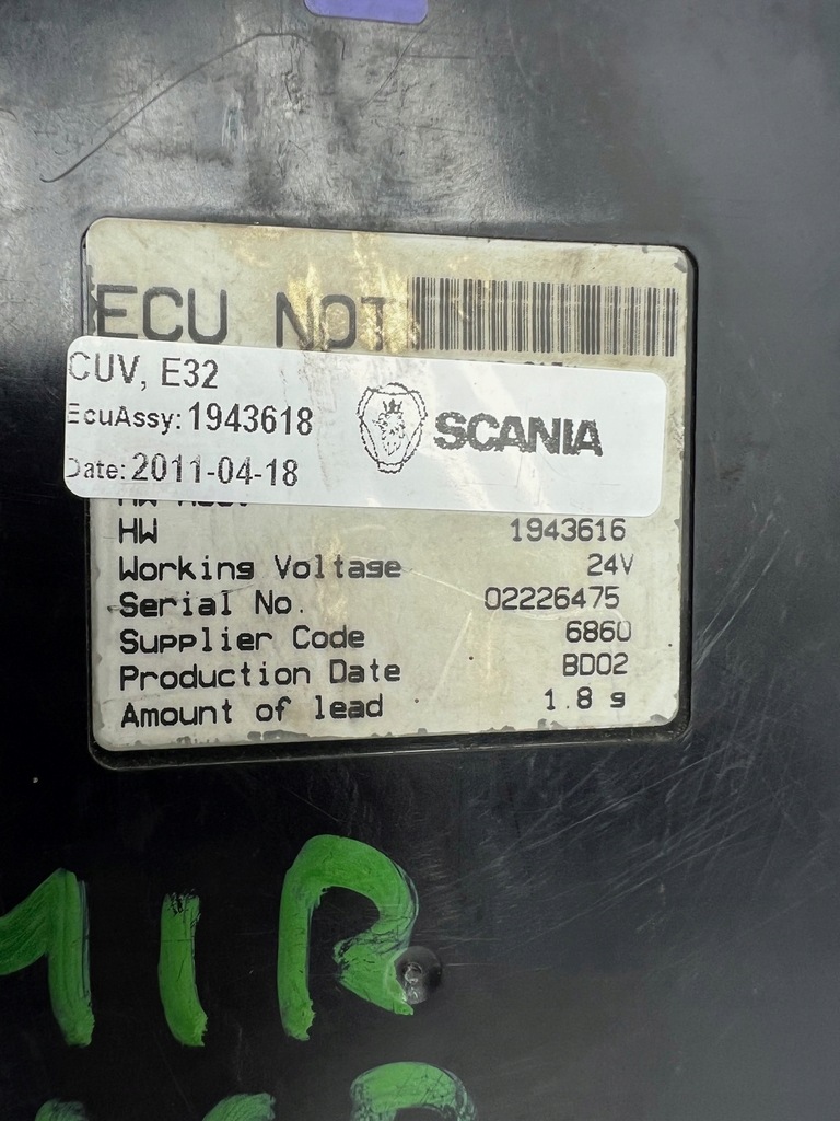 фото №5, Scania r блок управления света cuv 2025651 1943618