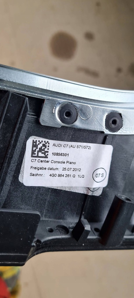 фото №10, A6 c7 4g lift dekor захист тунель piano 1lq 4g0864261q a7 4g