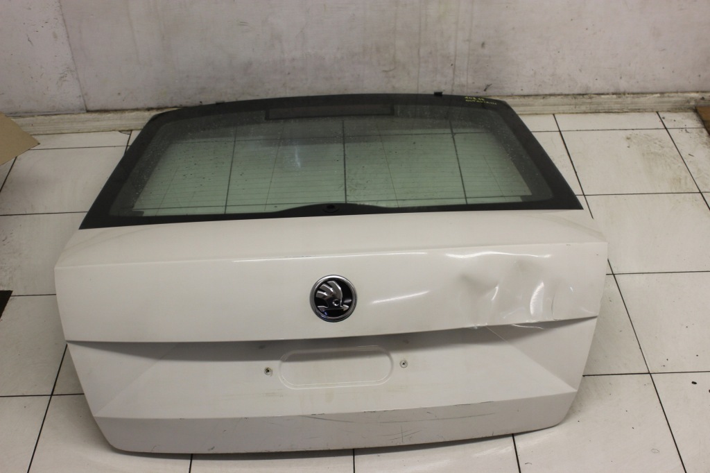 фото №1, Крышка багажника + стекло задняя багажника octavia iii hb 2012r-