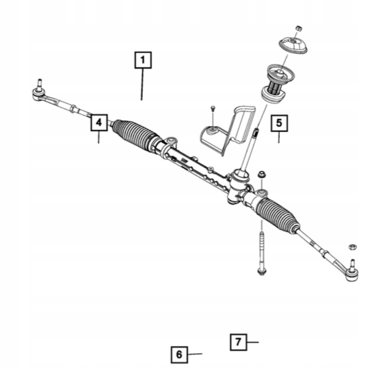 фото №5, Nowa рулевая рейка трансмиссия jeep grand cherokee 2021 -