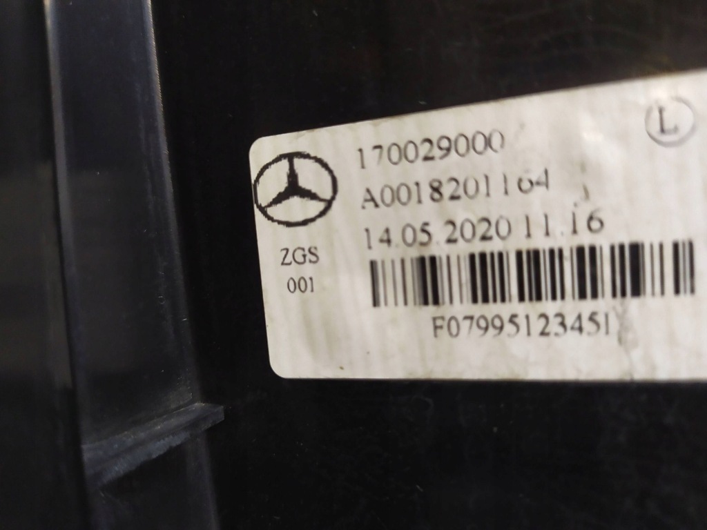 фото №11, Лампа лівий задня mercedes citaro автобус a0018201164