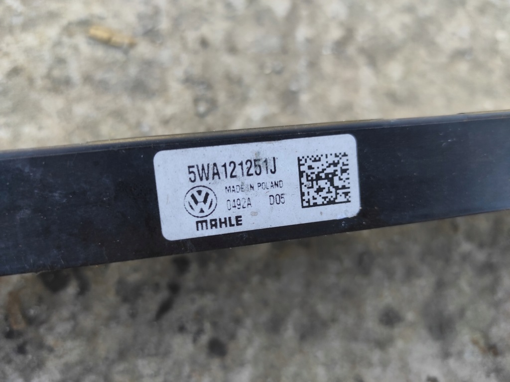 фото №9, Audi vw skoda seat 5wa121251j додаткова радіатор