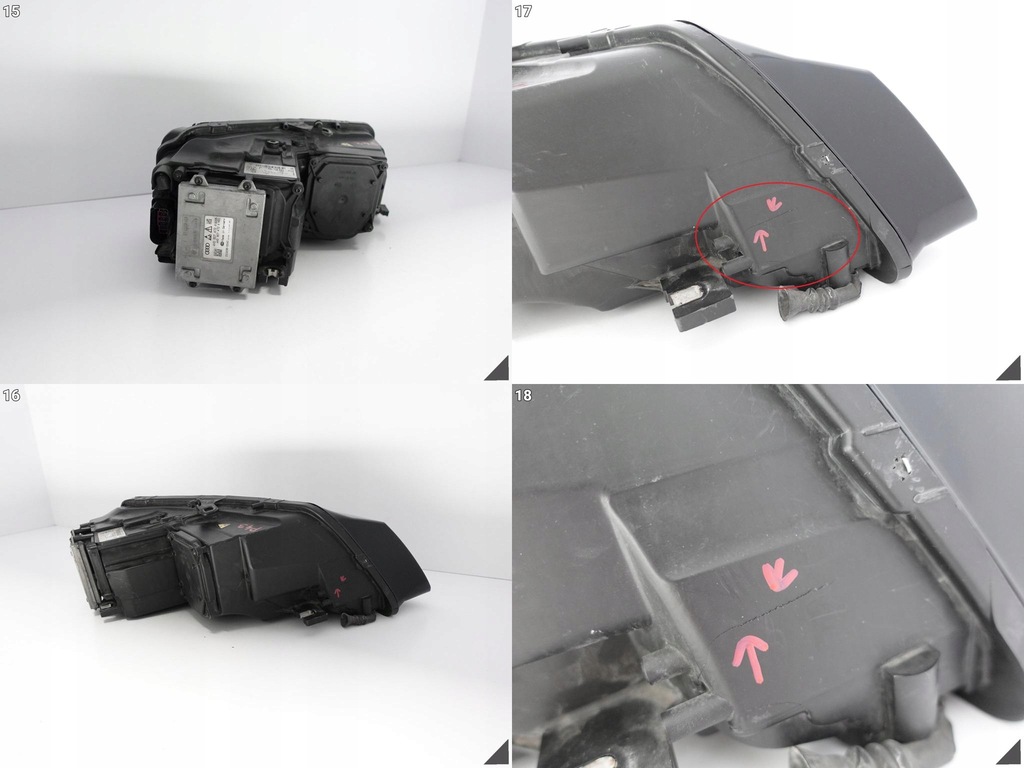 фото №10, Audi a8 s8 d4 4h0 09-13 full led лампа+ модулі ліва