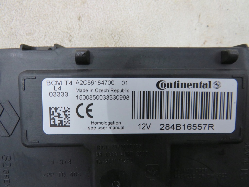 фото №3, Модуль bcm clio iv 4 284b16557r