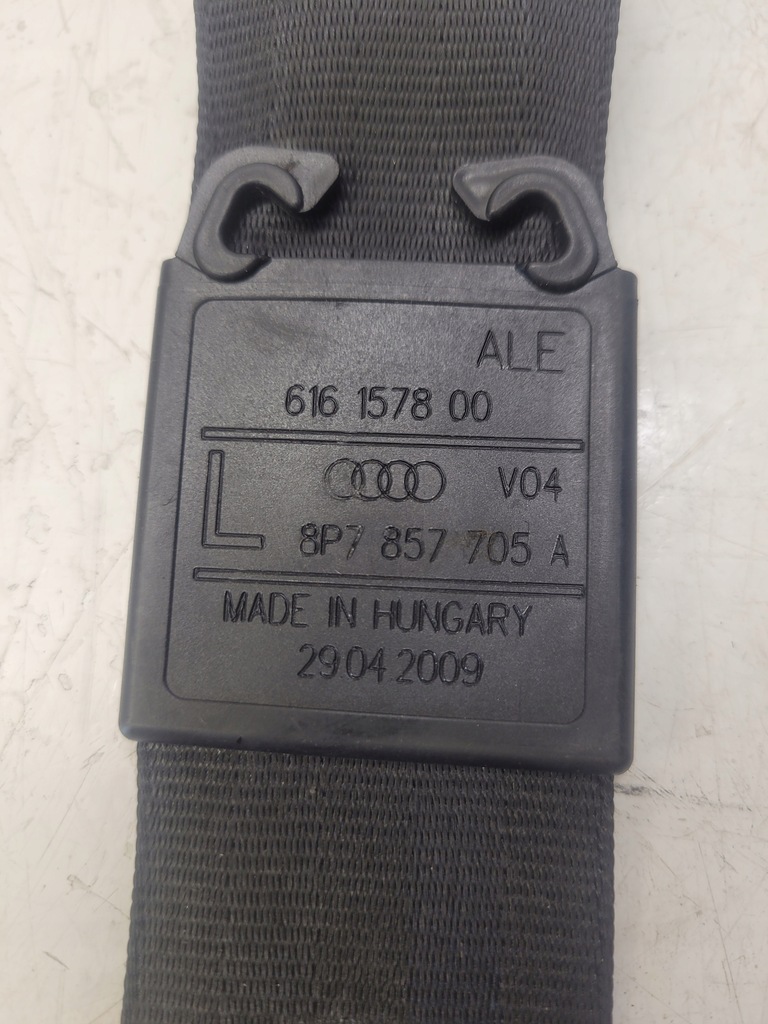 фото №6, Pas безопасности левый audi a3 cabrio 8p7857705a