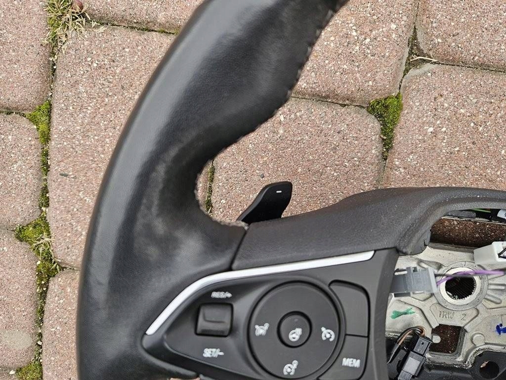 фото №7, Повітропровід шкіра шкіряний підігрівається пелюстки перемикання #a85 opel mokka b