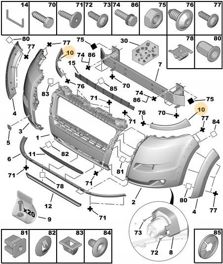 фото №2, Молдинг pod фара
