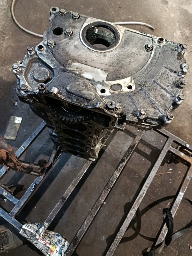 фото №1, Vw t5 блок двигателя 2.5 tdi bnz