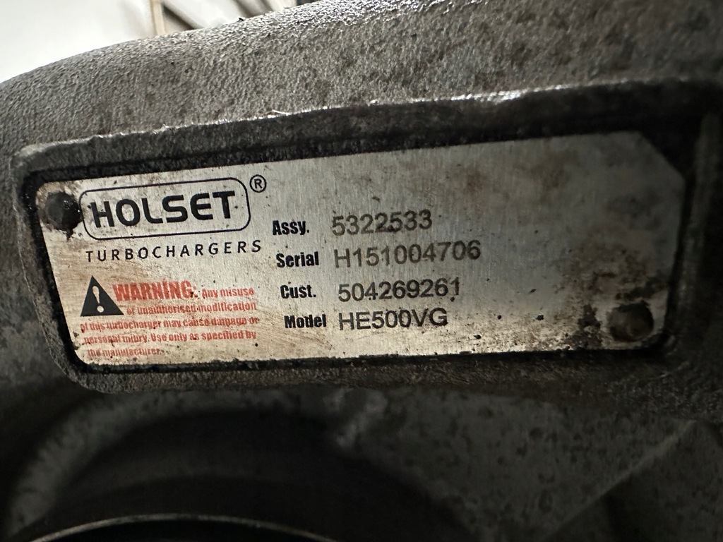 фото №5, Турбіна турбонагнітач iveco stralis hi-way eev euro 5 cursor 10 504269261