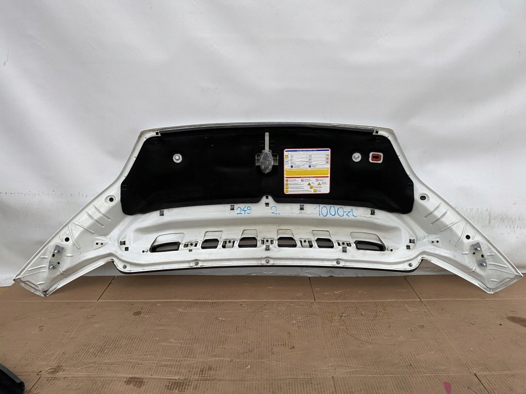 Купить Ducato boxer jumper рестайлинг  14- капот крышка двигателя белый цвет 249