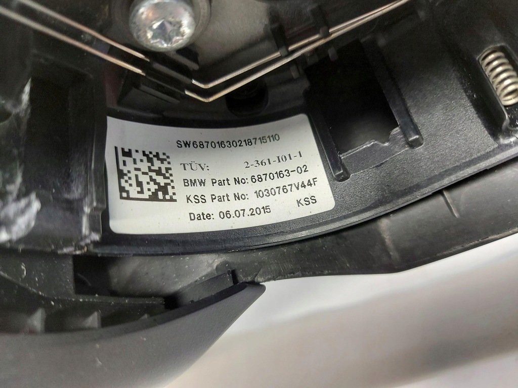 фото №11, Bmw i3 i01 rex повітропровід мультимедійна 6870163