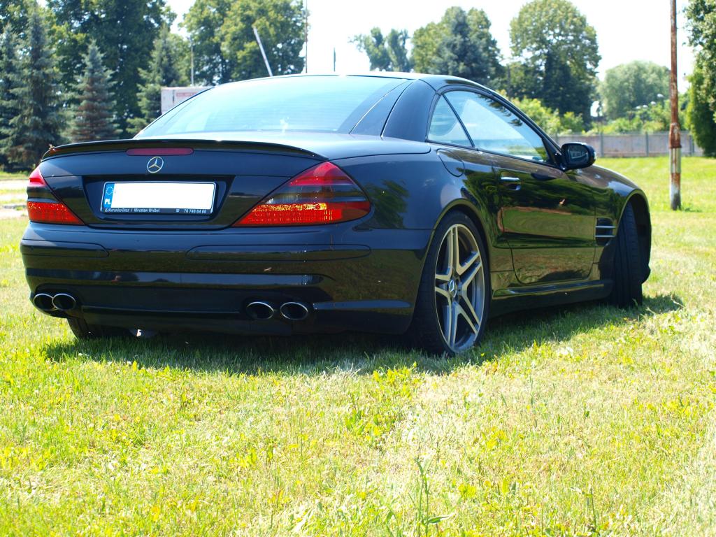 фото №9, Mercedes sl r230 спойлер спойлер na крышка !