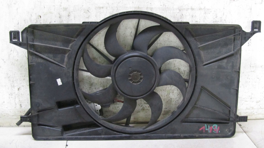 фото №8, Ford c-max mk2 1.6 вентилятор радиатора 10-16 49