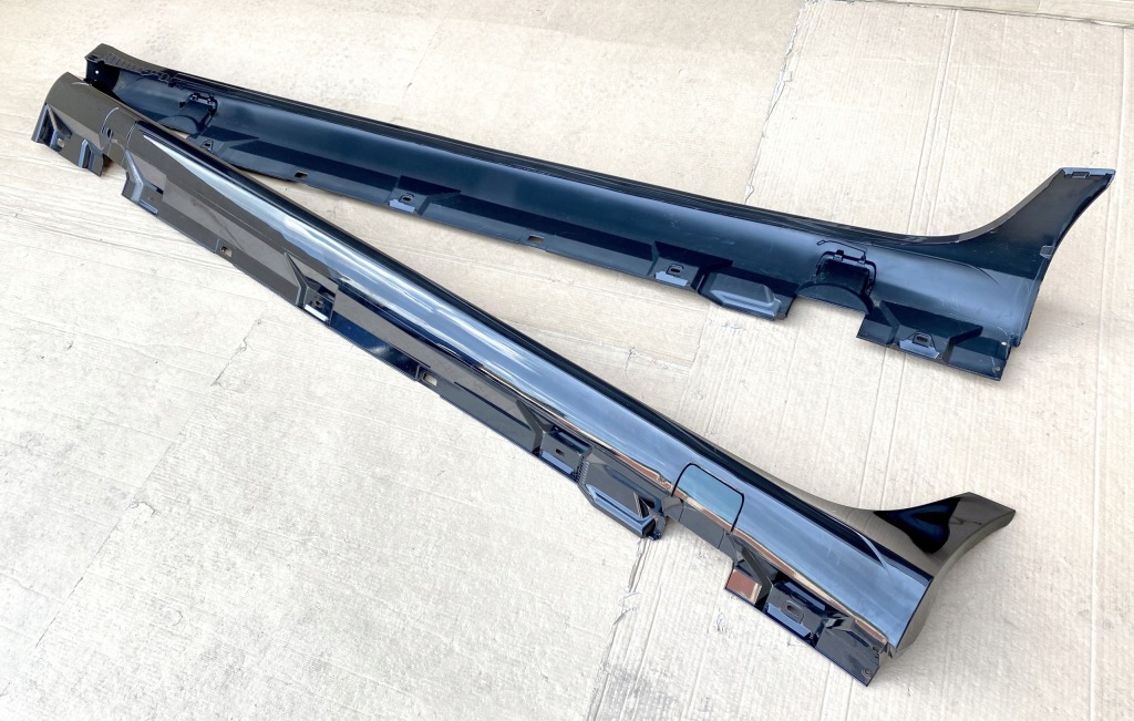 фото №1, Накладки пороговые боковой mercedes cls w257 amg c257