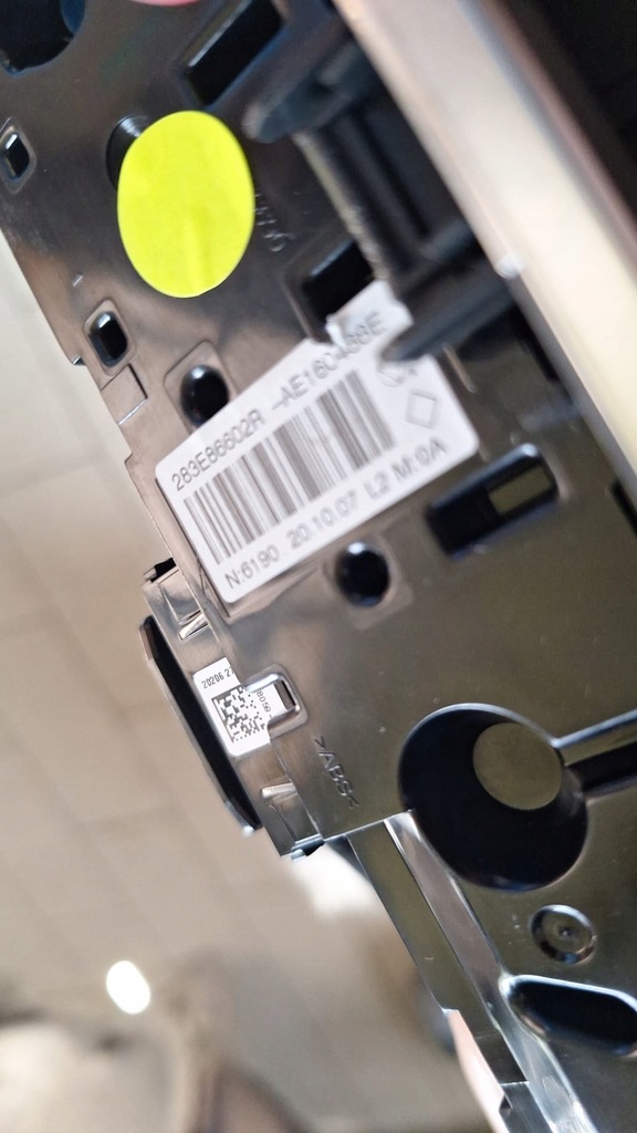 фото №6, Панель кондиционера аварийных arkana 283e86602r 275100936r