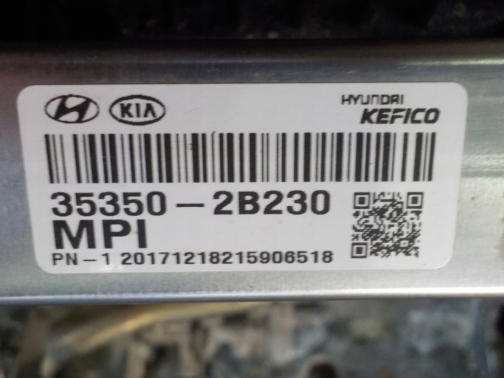 фото №12, Kia venga 1.6gdi 125km 2018r блок двигателя двигателя cvvt