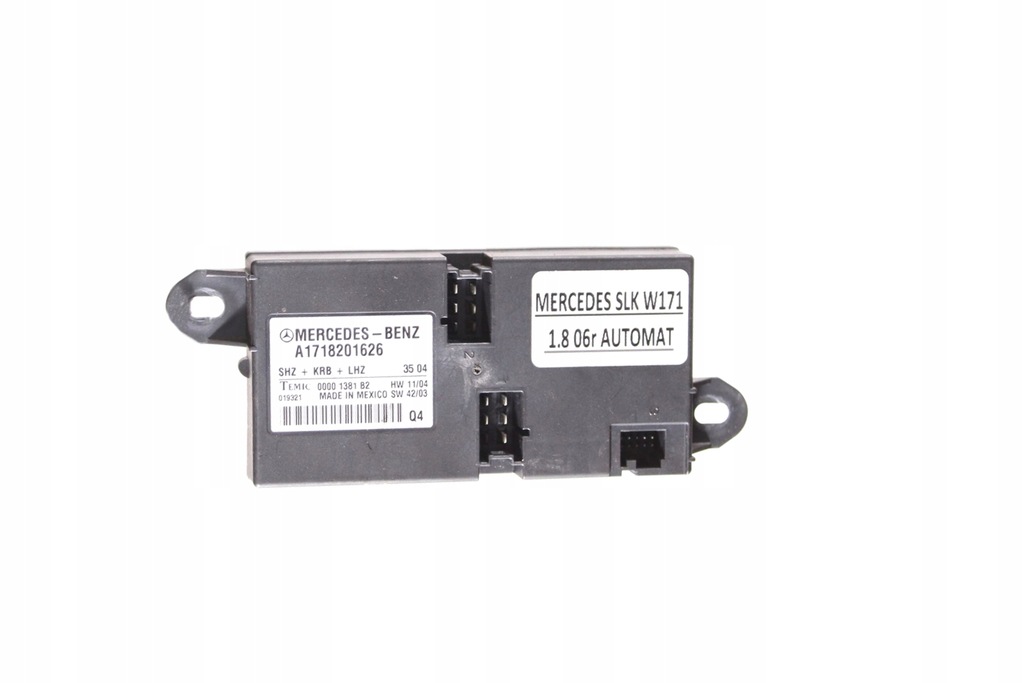 фото №1, Модуль сидіння mercedes slk w171 r171 a1718201626