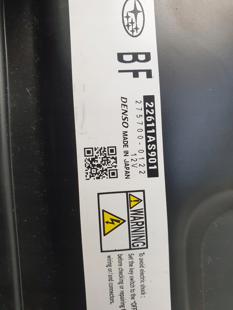 фото №5, Бортовой компьютер двигателя 22611as901 subaru impreza 2.0 d