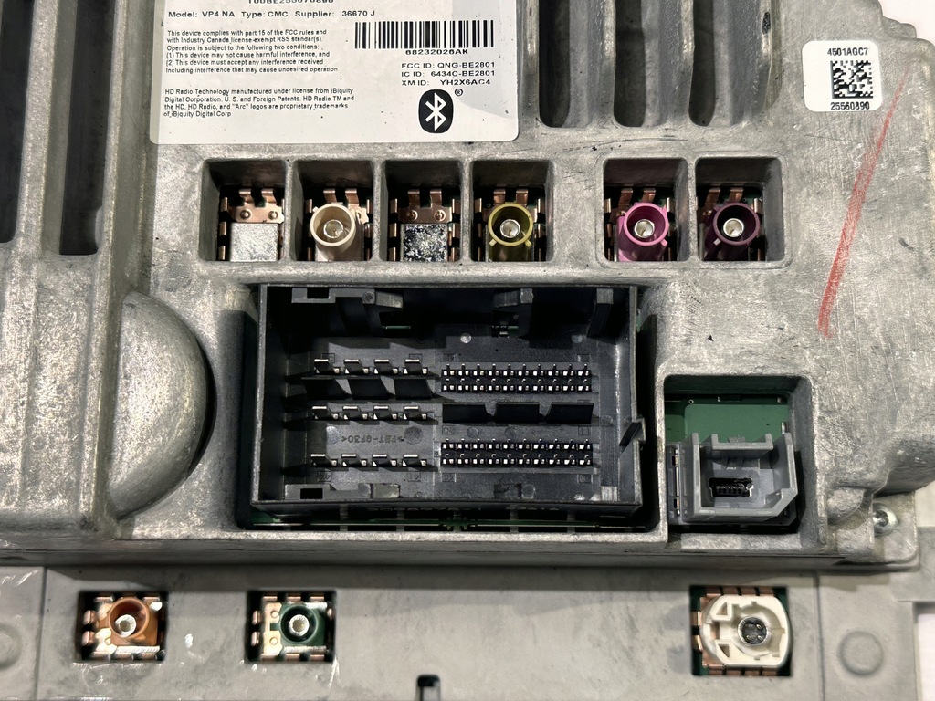 фото №7, Панель модуль блок керування радіо радіо навігації chrysler pacifica 2017+