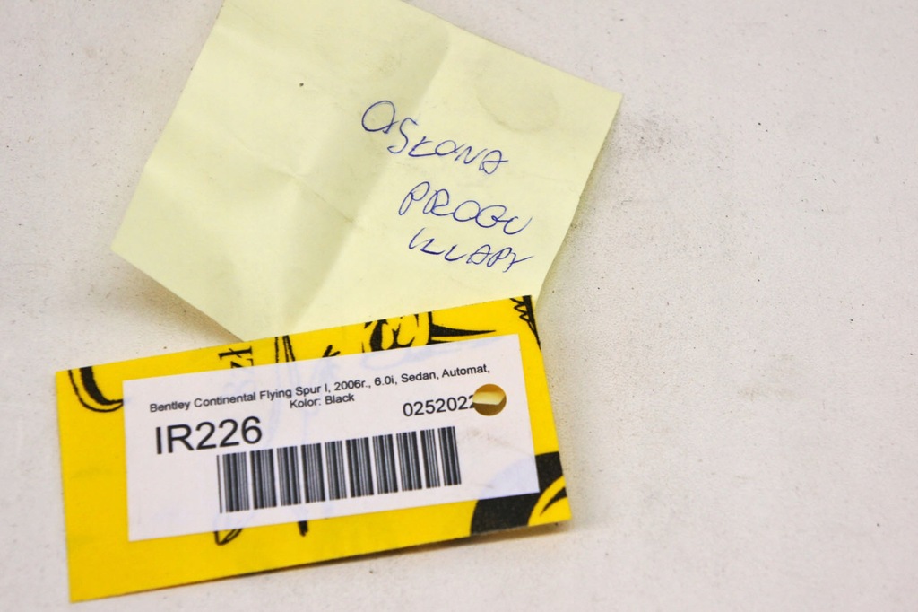 фото №7, Ir226 bentley flying spur i захист поріг багажника