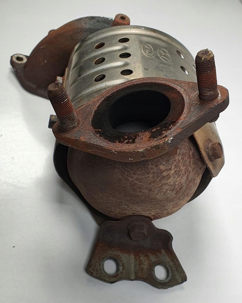 фото №3, Колектор випускний каталізатор kia picanto ii 1.0