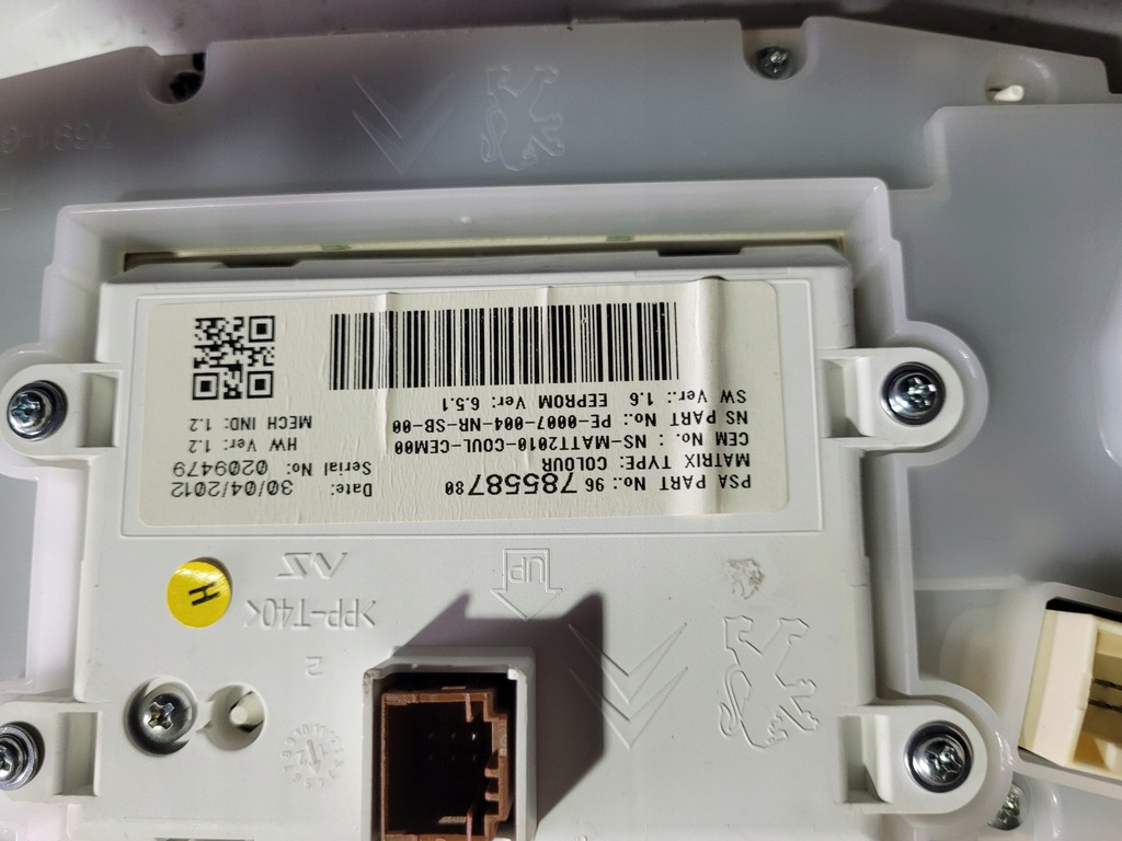 фото №6, Счетчик приборы peugeot 208 i 1 9675182780