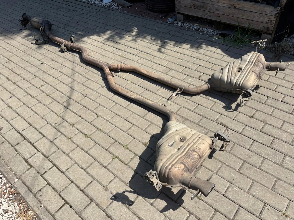 фото №1, Mercedes gl x164 вихлоп гасник каталізатор 3.0 cdi