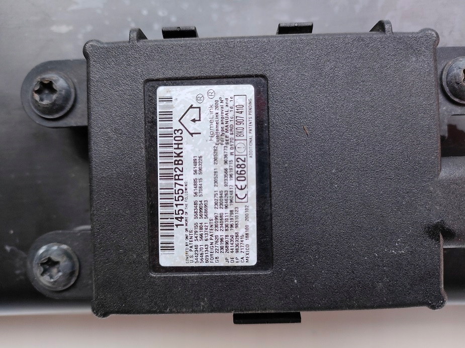 фото №1, Модуль homelink 8k0907410 audi porsche panamera 970