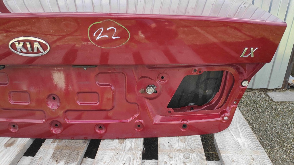 фото №9, Крышка багажника задняя kia magentis 01-05