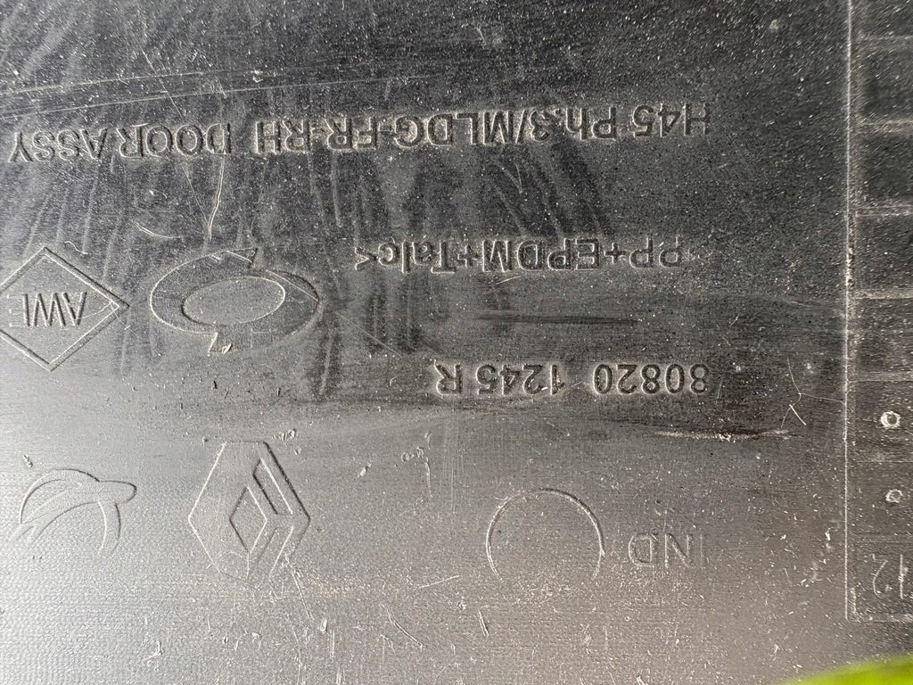 фото №4, Renault koleos rok 2014 передняя правая молдинг дверь 808201245r