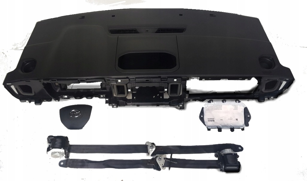 фото №1, Toyota proace приборная панель консоль подушка безопасности ремни комплект