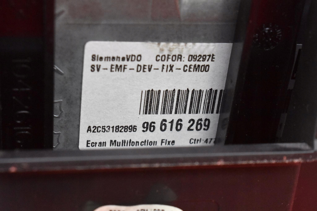 Дисплей 96832957zd-01 citroen c6 1 1 04-12 с Разборки