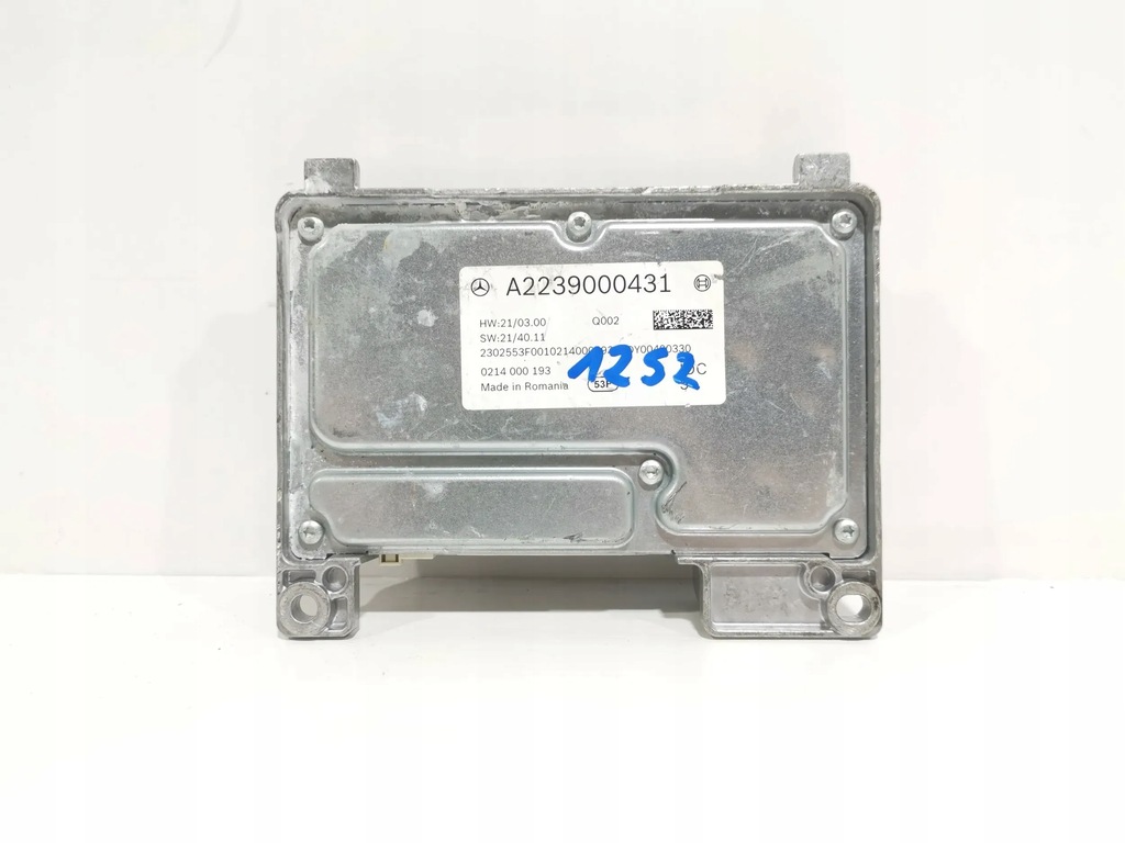 фото №1, Модуль блок керування mercedes s w223 2020- a2239000431 oryg
