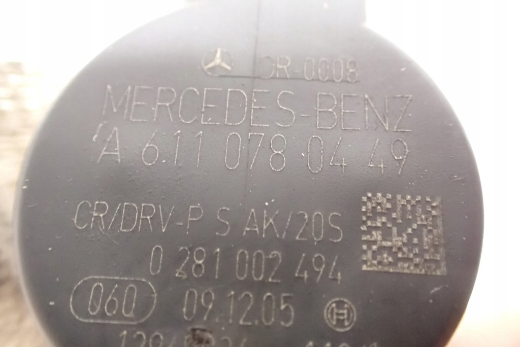 фото №13, Молдинг упорскування smart forfour 1.5 cdi 0281002504 a0041536728