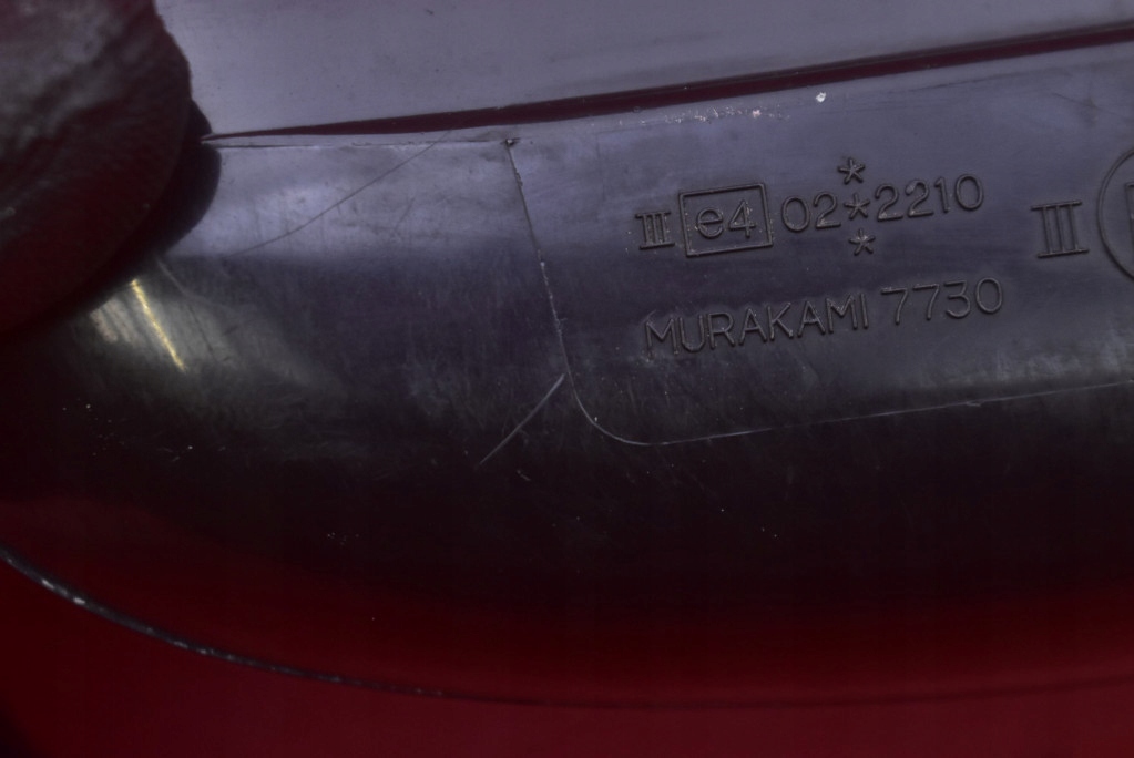 фото №8, Зеркало левая чёрные eu 012210 mitsubishi outlander 1 i 01-08 3 pin