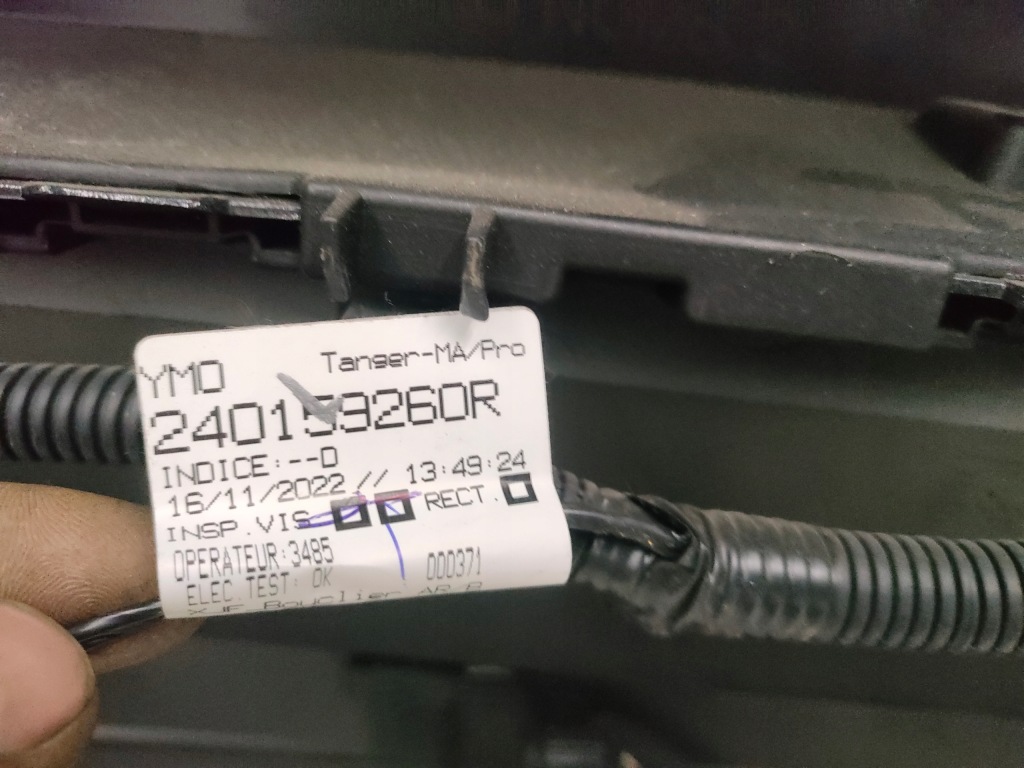 фото №10, Sandero iii бампер задня задній 6 pdc камера електропроводка