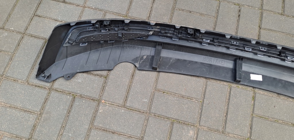 фото №8, Hyundai i30 iii lift накладка дифузор накладка-спойлер бампера задня 86612-g4520