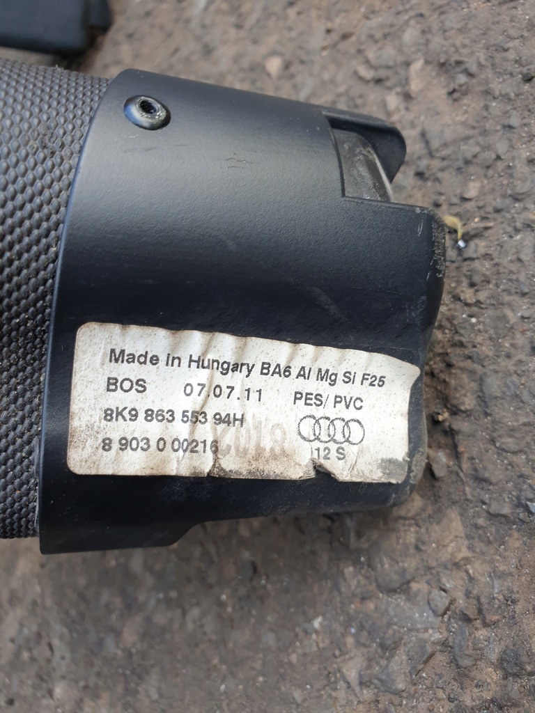 фото №14, Шторка багажника жалюзі задня audi a4 b8 8k avant allroad kombi czarna оригінальний номер