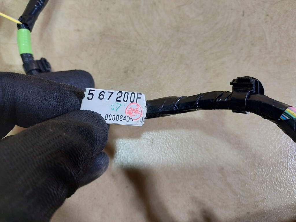 фото №5, Mazda 5 cr джгут двері правий перед 05-10