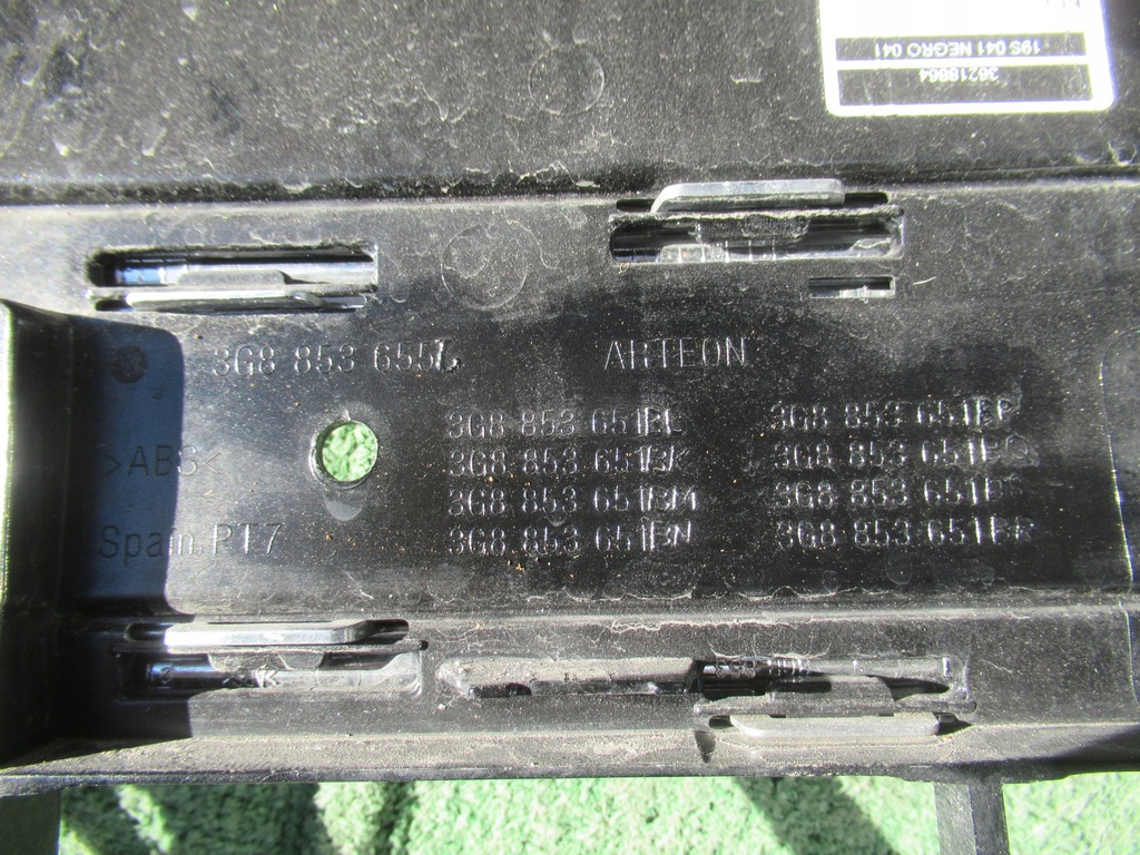 фото №12, Vw arteon 3g8 r line r-line lift решітка радіатора решітка радіатора 3g8853655j 3g8853651bl