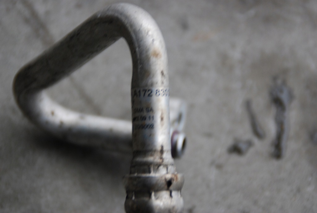 фото №4, Труба шланг кондиционера mercedes w172 slk