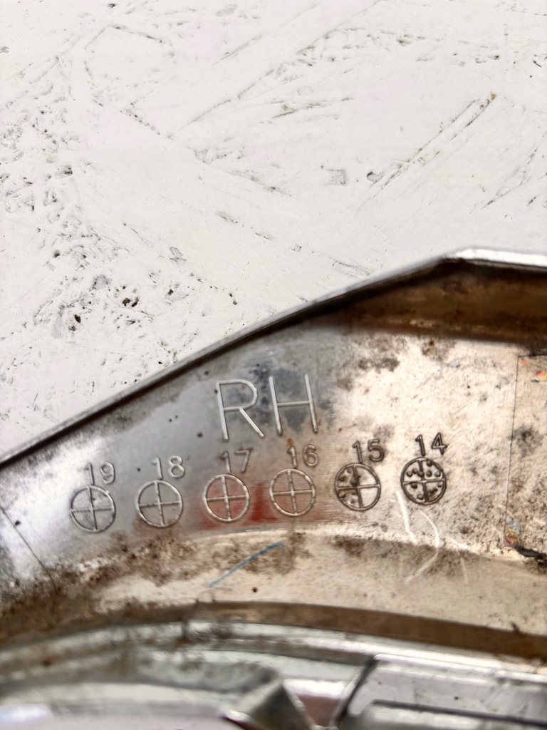 фото №8, Mitsubishi outlander iii gf 2015-21 правая нижняя молдинг бампера 6407a144