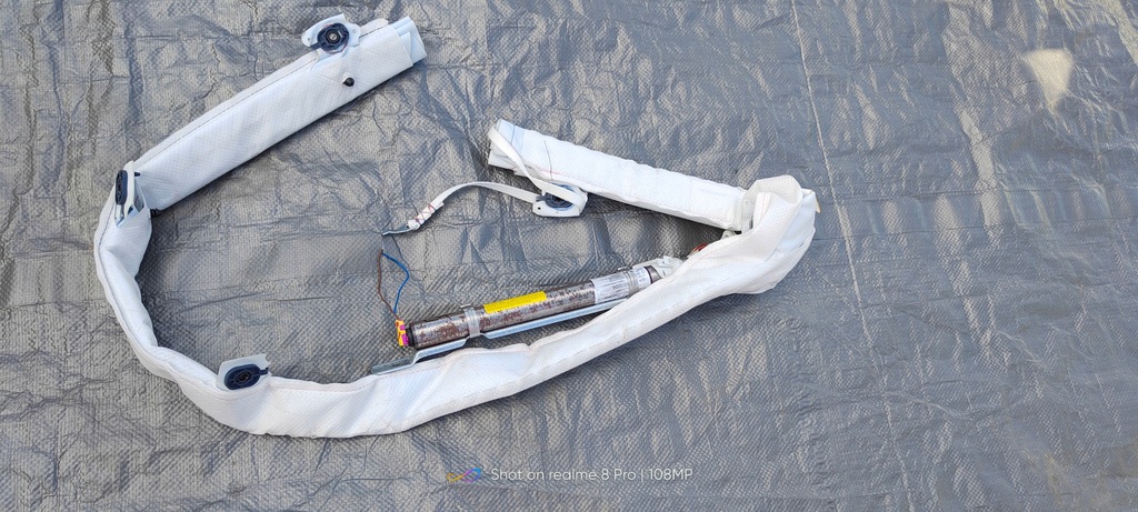 фото №1, Шторка безопасности левая fiat 500l