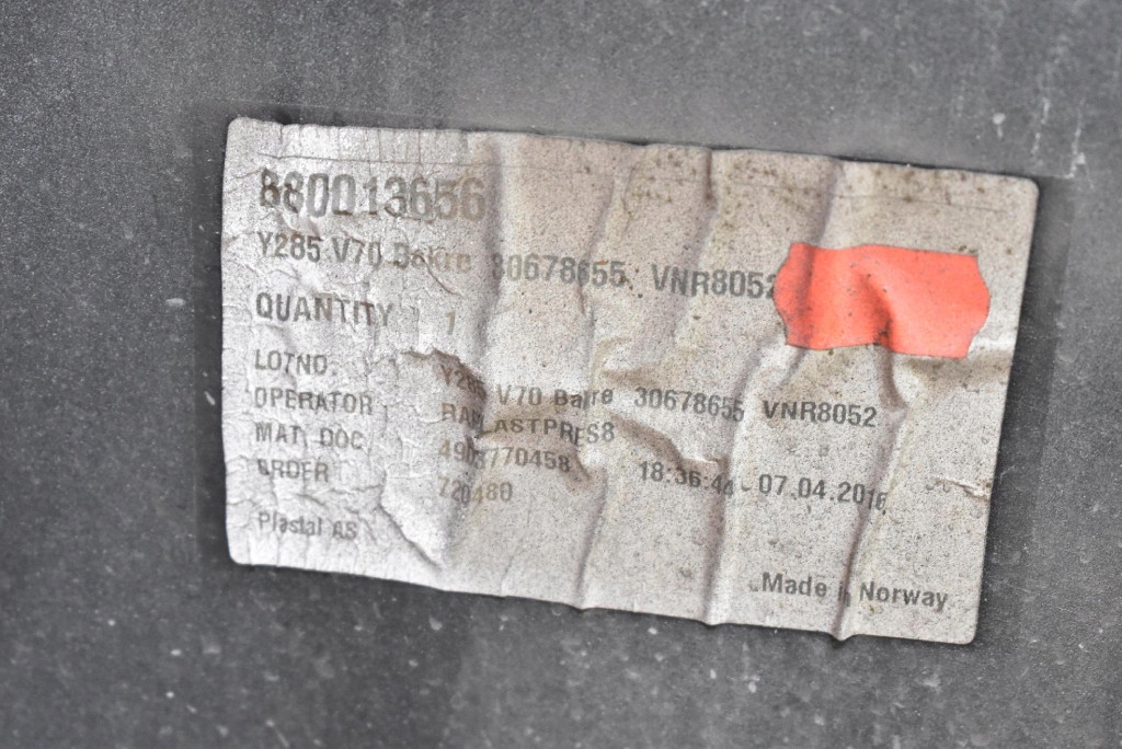 фото №13, Бампер задняя задний 019-26 volvo v70 3 iii kombi 07-13