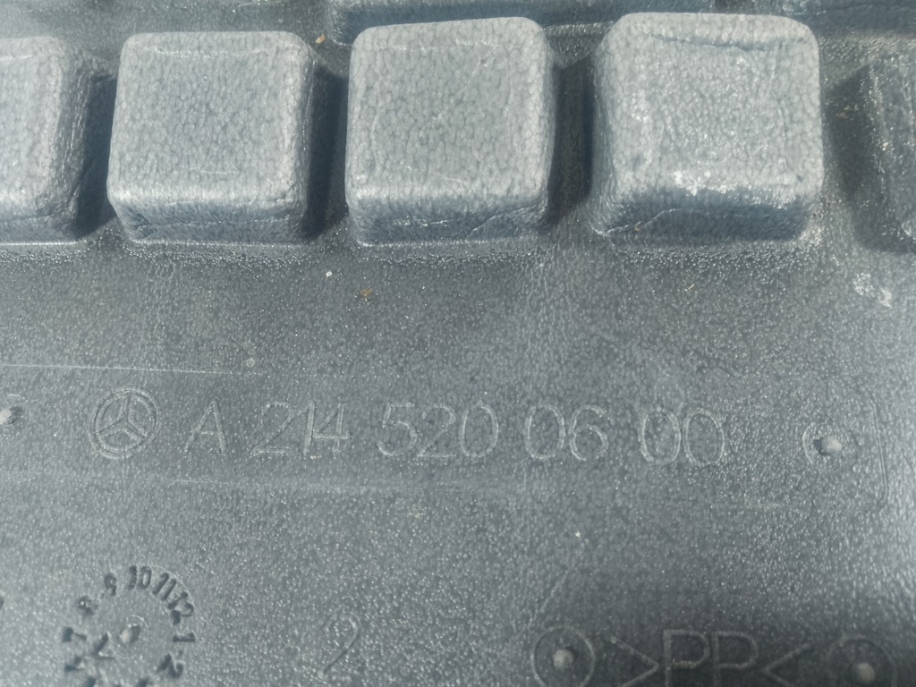 фото №8, Mercedes w214 плита защита бампера комплект a2145200600